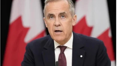 Canadian Prime Minister Mark Carney announces federal funding for marine protection alongside major pipeline and port expansion plans